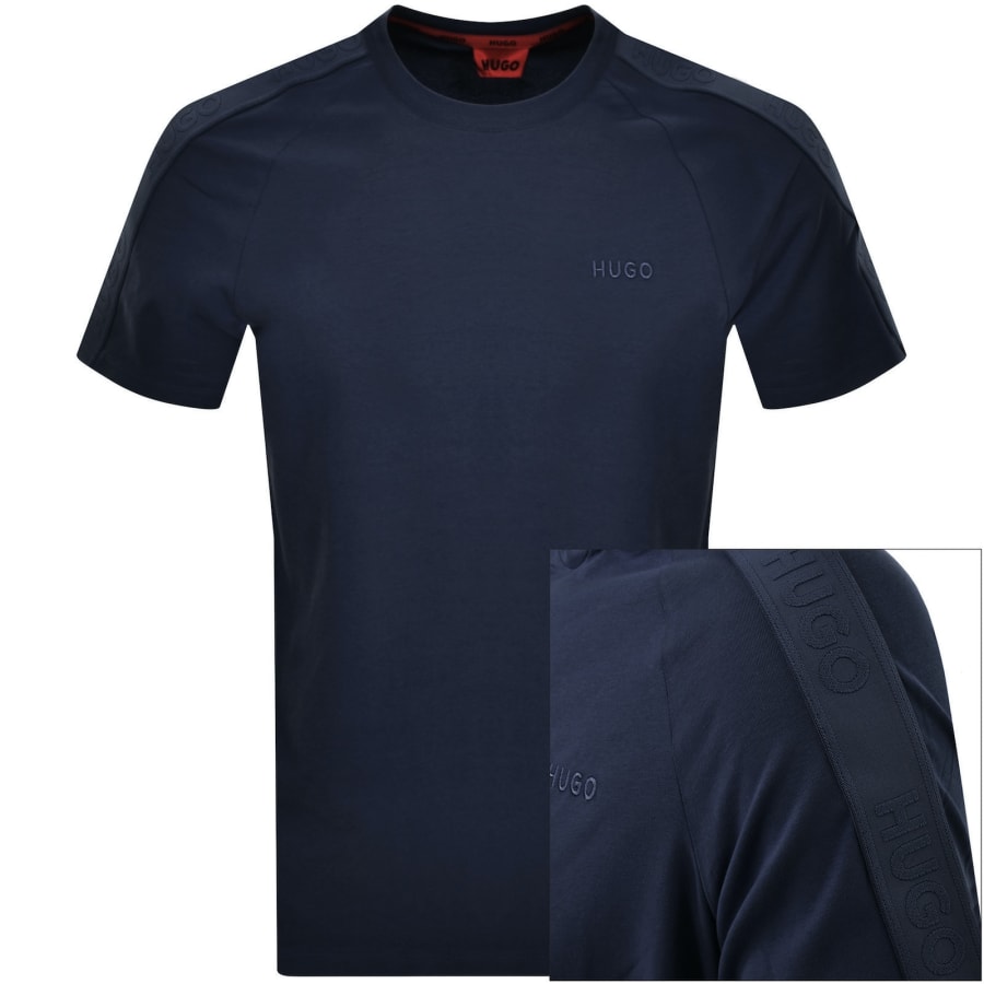 Hugo boss dark blue t shirt online